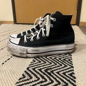 Converse Black and White Sneakers Classic Canvas Design